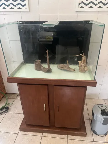 Aquario completo 160L 80x50x40