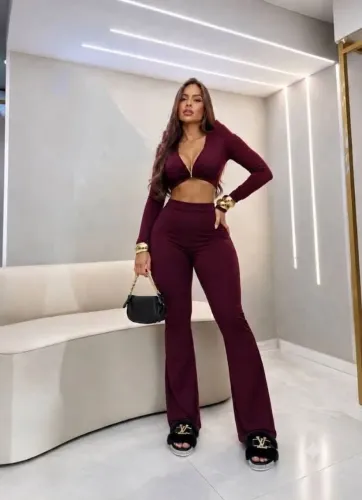 Conjunto calça e top