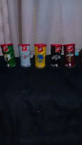 Kit 5 Latas Nestlé NBA Colecionáveis Originais