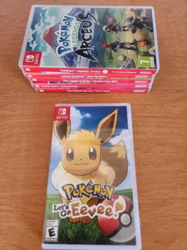 Jogo Pokemon lets go Eevee para Nintendo Switch