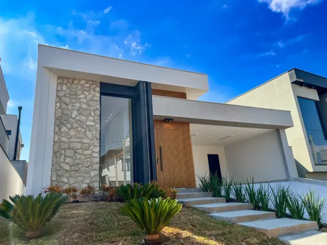 Casa de condomínio para venda possui 173 metros quadrados com 3 quartos