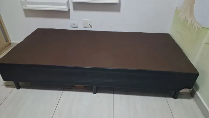 Cama box solteiro ortobom
