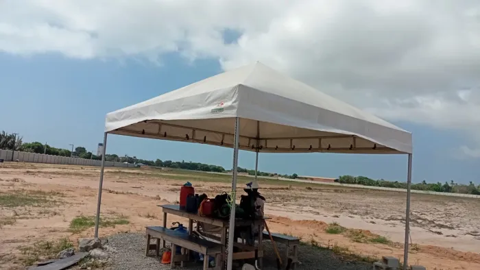 Tenda em ótimo estado