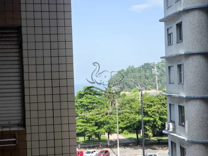 Apartamento a venda com 2 quartos frente para o mar praia José Menino - Santos - SP