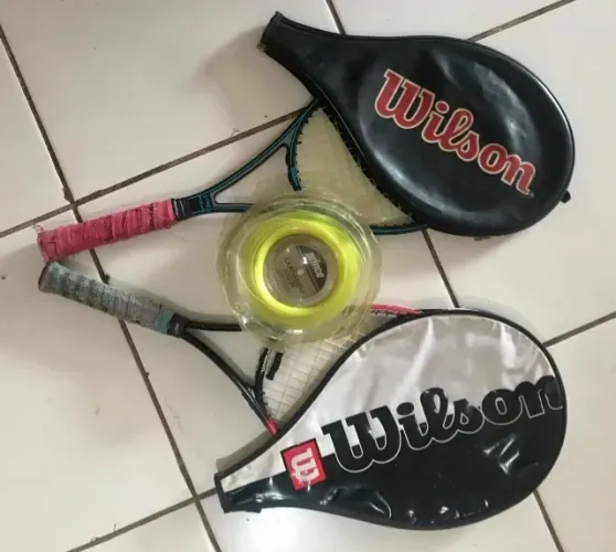 Raquetes de tenis Wilson usadas