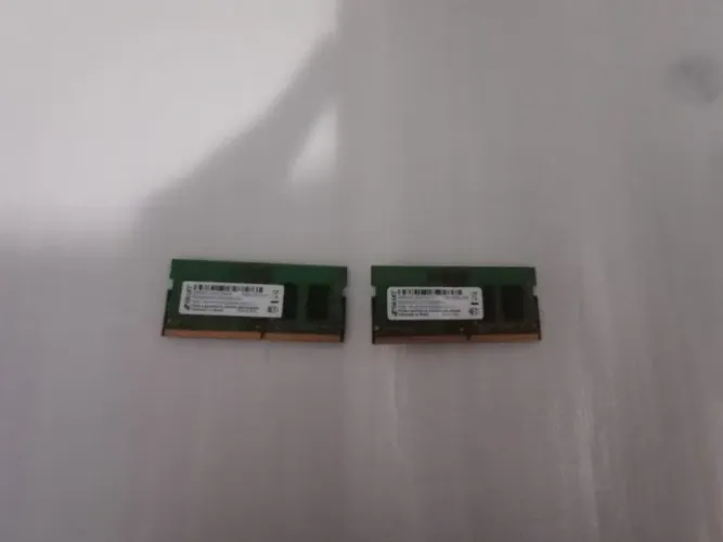 Memórias Ram DDR4 para notebook 2x4gb 
