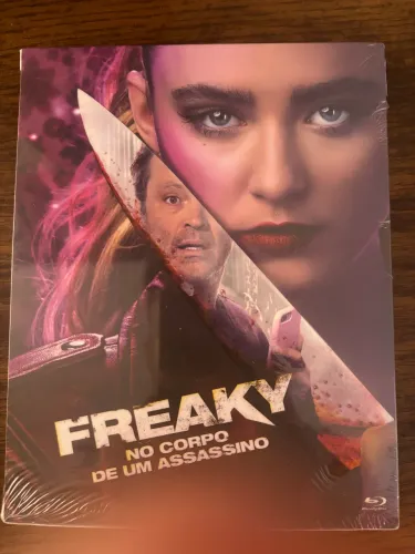 Freaky - no corpo de um assassino blu ray (Lacrado) com luva
