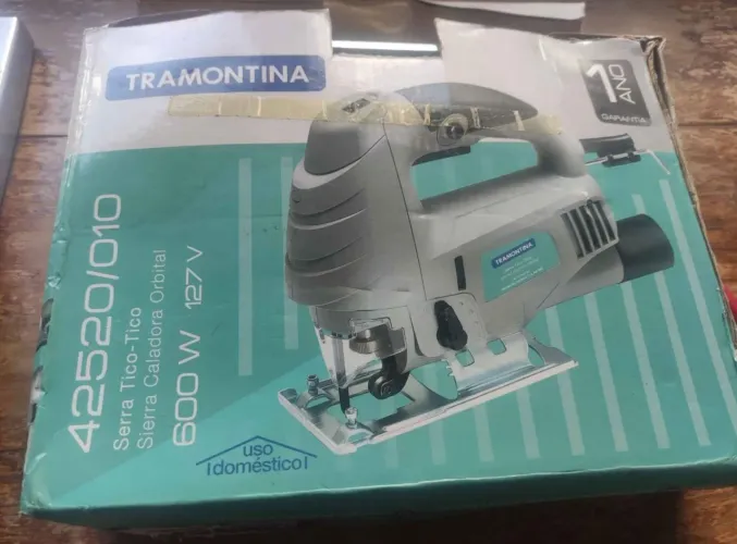 Serra Tico Tico Tramontina 127v 600w semi nova