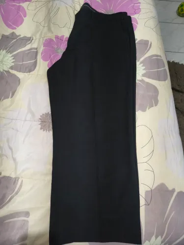 Calça social e sapato social pretos