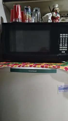 Microondas com defeito