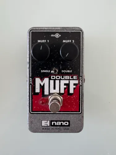 Pedal de Efeito Electro Harmonix Double Muff Distorção USA