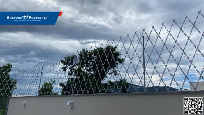 Proteção Máxima para Muros - Rede Laminada