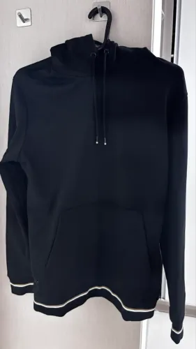 Moletom BOSS preto original com capuz