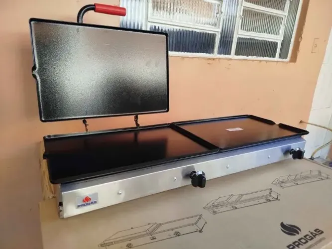 Chapa progas xis/hambúrguer nova na caixa a pronta entrega aceito cartão