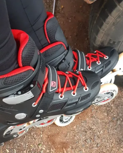 Patins Oxer Roller - In Line - Fitness - ABEC 7 - Adulto