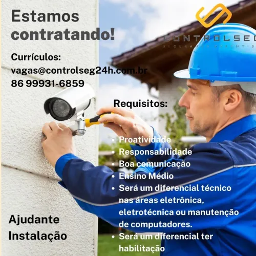 Ajudante de Instalação 