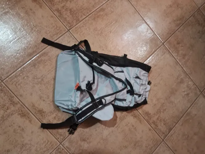 Mochila para carregar cachorro.
