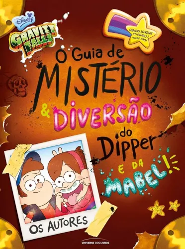 Gravity Falls Livro O Guia de Mistério & Diversão do Dipper e da Mabel