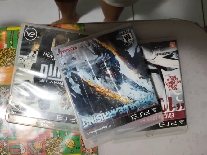 3 jogos para PS3 (originais)