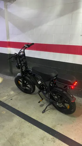 Bicicleta Elétrica V8 750w 5 marchas