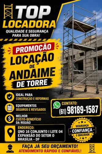 Locação de Andaime
