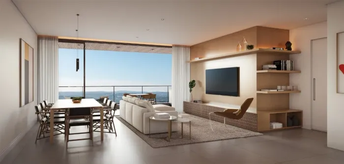 APARTAMENTO EM CONDOMINIO CLUBE A VENDA DE 163 M² NO BATEL