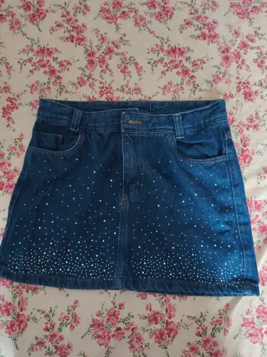 Saia jeans