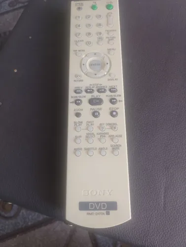 Controle remoto original Sony DVD mod RMT D 177 A
