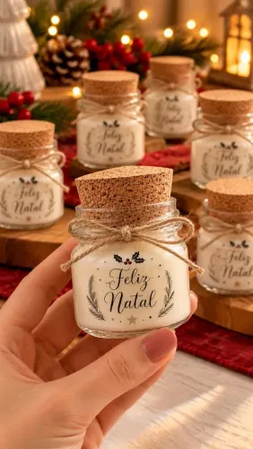 Velas potinho de vidro lembrancinhas Aromáticas