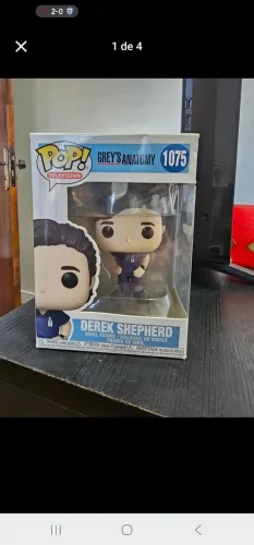 Funko Pop Derek Shepherd #1075 Grey's Anatomy Original | Na Caixa