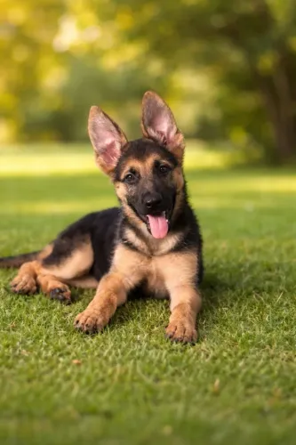 Pastor Alemão Capa Preta
