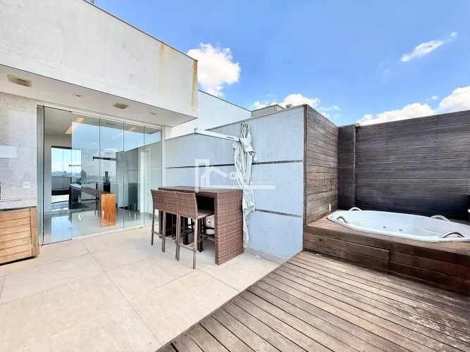 Cobertura à Venda no bairro Castelo, Belo Horizonte/MG, 3 Quartos, 1 Suíte com Closet, Sem