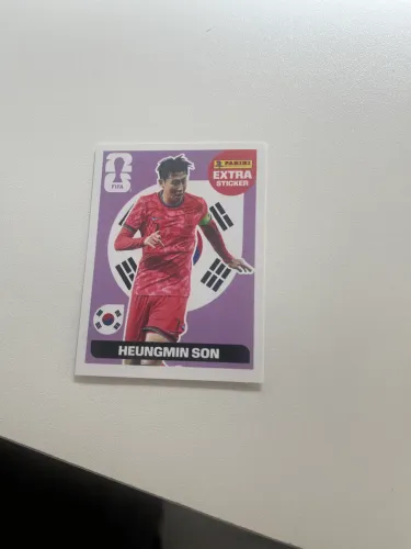 Figurinha Son Extra Sticker Copa 2026