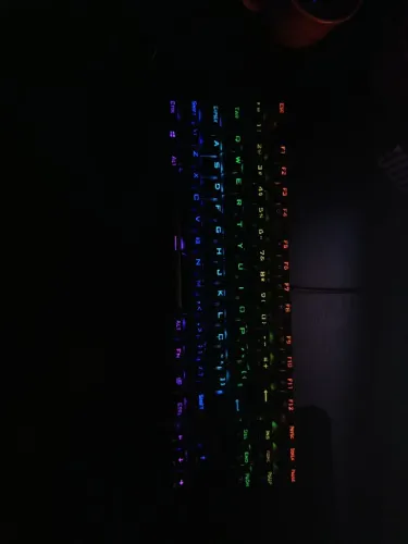 Teclado Redragon Kumara RGB