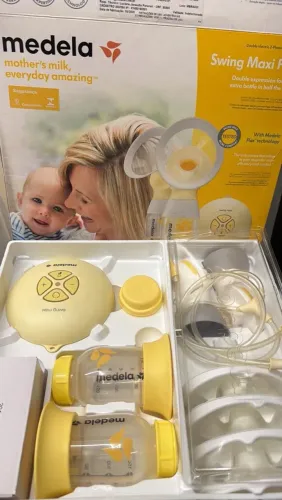 Bomba Tira-Leite Elétrica Dupla Medela Swing Maxi