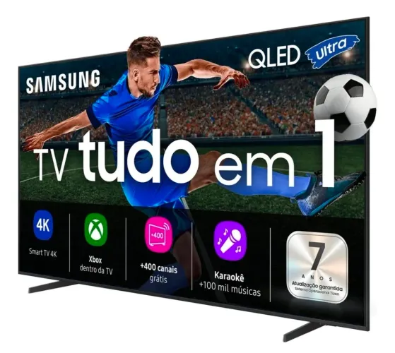TV 50 SAMSUNG QLED 4K (nova, na caixa)