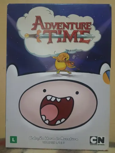 Box DVDs 1ª Primeira Temporada Hora de Aventura Completa