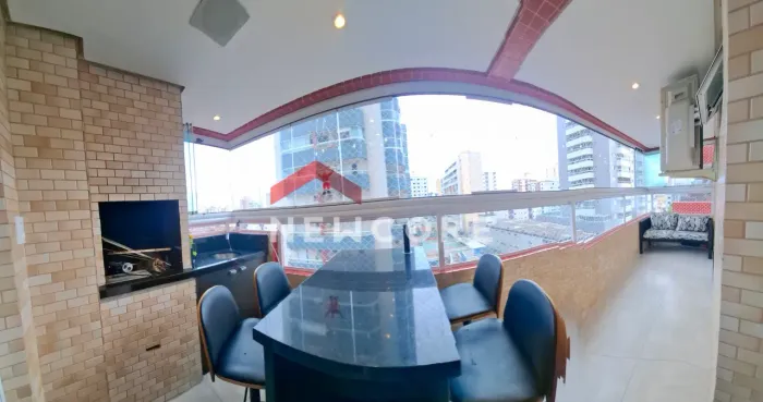 Apartamento em Rua Guilherme de Almeida - Ocian - Praia Grande/SP