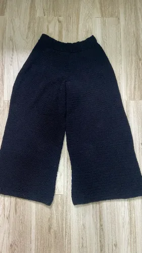 calça de crochê usada 1 vez