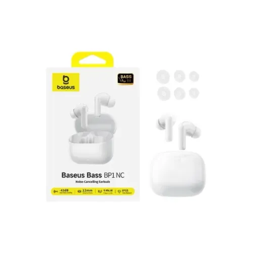 Fone Bluetooth Baseus EP10 NC - Branco