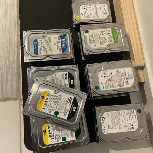 Lote 80 HDD 500g desktop 100% saudáveis 