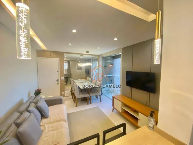 Apartamento com 3 quartos para alugar, 70 m² por R$ 4.000/mês - Castelo - Belo Horizonte/M