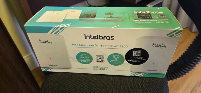 Kit roteadores mesh intelbras