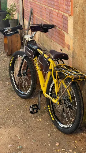 Raio aro 24 com pneu Max