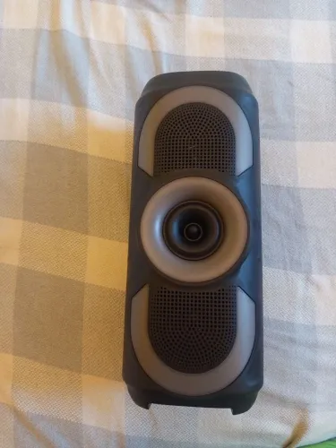 Caixa de Som Bluetooth Portátil 50W com LED RGB