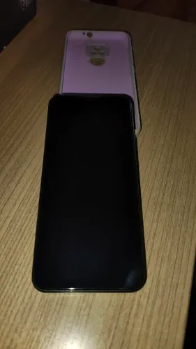 Celular Motorola E7 Plus cor azul em ótimo estado 