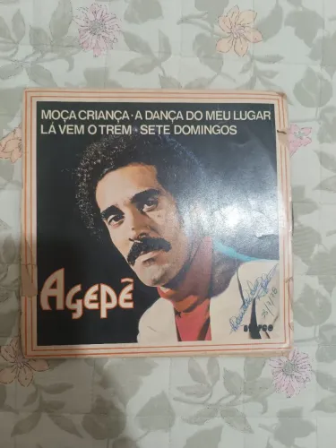Vinil Agepê EP moça criança
