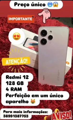 REDMI 12 128GB 4GB