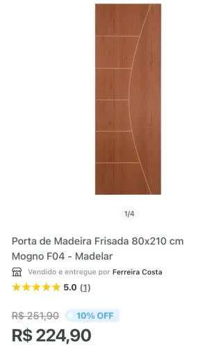 Porta de madeira