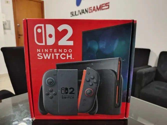 Nintendo Switch 2 (Nova geração) - Troca. / Parcela / Garantia de 1 ano